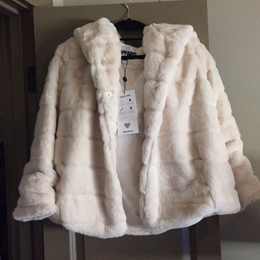 Apparis Goldie Faux Fur Jacket